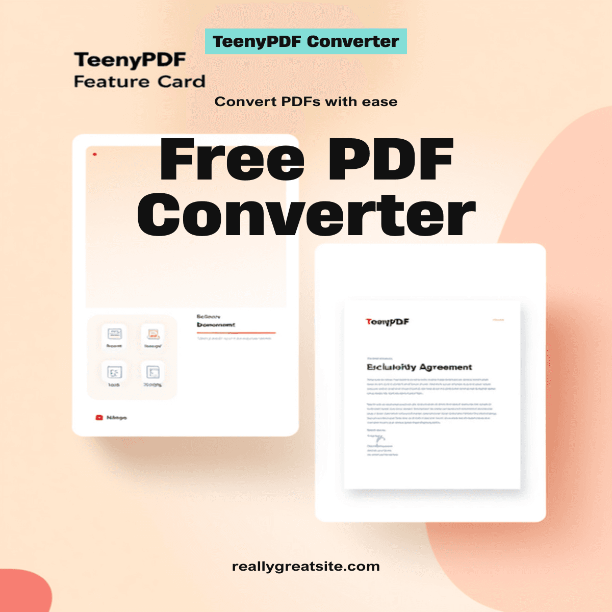 TeenyPDF desktop converter preview